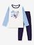 Pyjama enfant coton chien Petit Bateau bleu - vertbaudet enfant 