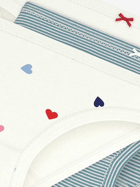 Pack of 3 cotton briefs Petit Bateau white - vertbaudet enfant 