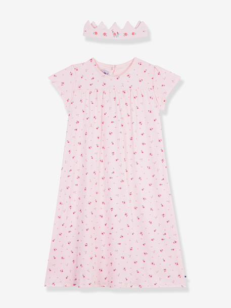 Nightie and tiara PETIT BATEAU pale pink - vertbaudet enfant 