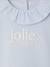 Girl's ruffled sweatshirt light blue - vertbaudet enfant 