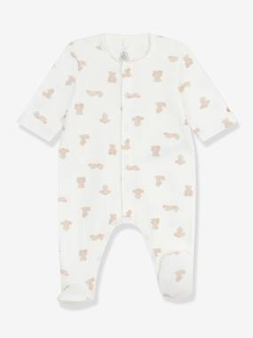 Baby-Sleepsuit for babies with a Petit Bateau print 