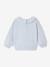 Girl's ruffled sweatshirt light blue - vertbaudet enfant 