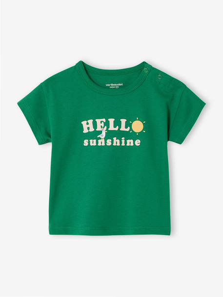 Boys' T-shirt green - vertbaudet enfant 