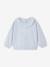 Girl's ruffled sweatshirt light blue - vertbaudet enfant 