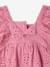 Baby Girls’ Cotton Broderie Anglaise Dress rose - vertbaudet enfant 