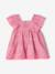 Baby Girls’ Cotton Broderie Anglaise Dress rose - vertbaudet enfant 