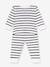 Pyjamas with heart print PETIT BATEAU ecru - vertbaudet enfant 