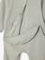 Pack of 2 sleepsuits with back opening sage green - vertbaudet enfant 