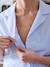 Nightie for expectant mothers with a bow sky blue - vertbaudet enfant 