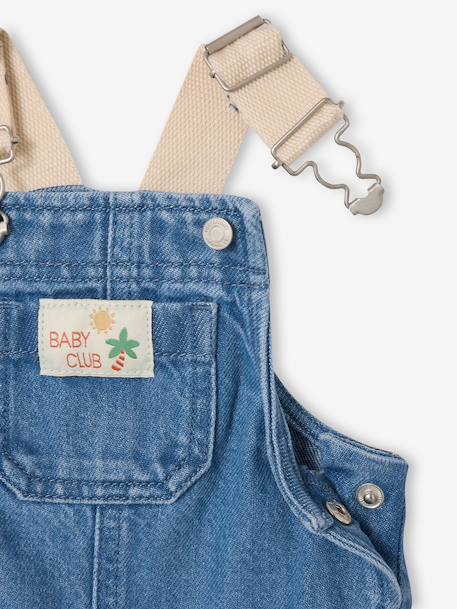 Set T-shirt dungaree for babies stone - vertbaudet enfant 