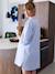 Nightie for expectant mothers with a bow sky blue - vertbaudet enfant 