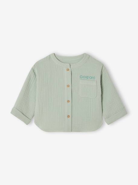 Set of 3-piece shorts for baby boys aqua green - vertbaudet enfant 