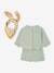 Set of 3-piece shorts for baby boys aqua green - vertbaudet enfant 