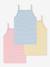 Lot de 3 débardeurs bretelles Petit Bateau blanc - vertbaudet enfant 