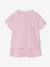 Girls' organic cotton 2-piece pyjamas rosy - vertbaudet enfant 
