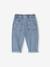 Jeans with Elasticated Waistband, for Babies brut denim+double stone+stone - vertbaudet enfant 