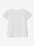Short-sleeved floral t-shirt white - vertbaudet enfant 