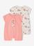 Pack of 2 HELLO KITTY cherry print bodysuit sleepsuits sweet pink - vertbaudet enfant 