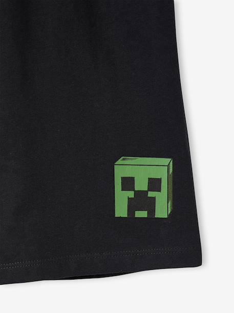 Ensemble pyjama garçon Minecraft anthracite - vertbaudet enfant 