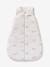 Sleeveless baby sleeping bag with central opening, customisable, IN THE CLOUDS printed white - vertbaudet enfant 