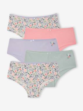 -Lot de 5 shorties fille