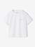 Pack of 3 Plain T-Shirts for Girls ecru+pale pink - vertbaudet enfant 