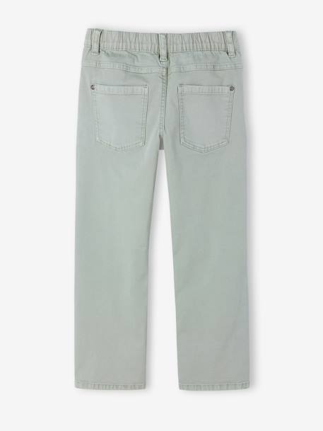 Indestructible, Easy to Slip On Trousers for Boys beige+khaki+night blue+sage green - vertbaudet enfant 