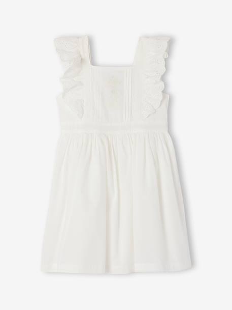 Frilly skater dress white - vertbaudet enfant 
