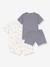 Pack of 2 PETIT BATEAU cotton pyjama shorts white - vertbaudet enfant 