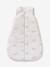 Sleeveless baby sleeping bag with central opening, customisable, IN THE CLOUDS printed white - vertbaudet enfant 