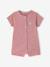 Lot 2 combishorts coton bio rouge - vertbaudet enfant 