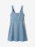 Dress with back opening light blue - vertbaudet enfant 
