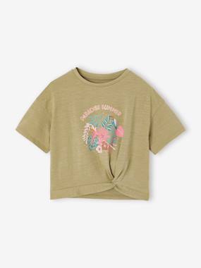 Fille-T-shirt, sous-pull-T-shirt-T-shirt manches courtes fille 