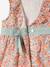 Baby girl's dress with bow and back opening multicoloured - vertbaudet enfant 