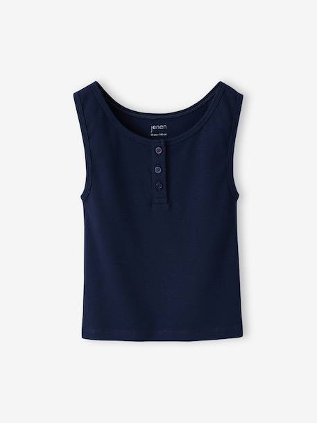 Pack of 2 girl's tank tops Jonen navy blue - vertbaudet enfant 