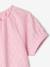 Embroidered short-sleeved T-shirt pale pink - vertbaudet enfant 