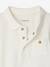 Pack of 2 Bodysuits with Polo Shirt Collar & Pocket, for Newborns ecru+sky blue - vertbaudet enfant 