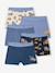 Pack of 2 boys' boxers with digger print ocean blue - vertbaudet enfant 