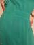 Long shirt-dress for maternity nursing clothes emerald green - vertbaudet enfant 