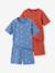 Pack of 2 boys' short pyjamas denim blue - vertbaudet enfant 