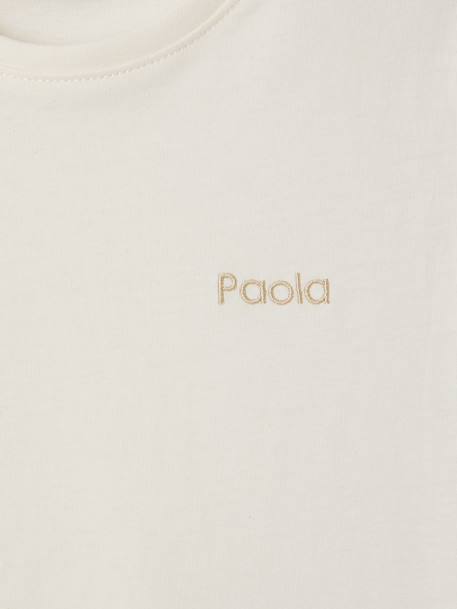 Lot de 3 tee-shirts fille personnalisable rose pâle - vertbaudet enfant 