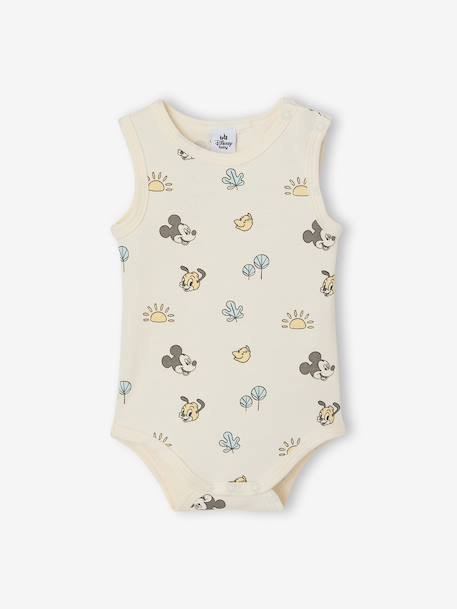 Pack of 2 sleeveless baby boy bodysuits denim blue - vertbaudet enfant 