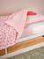 Zipped Bedding Set with Recycled Cotton, CHERRY printed pink - vertbaudet enfant 