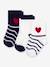 Pack of 3 pairs of baby socks navy blue - vertbaudet enfant 
