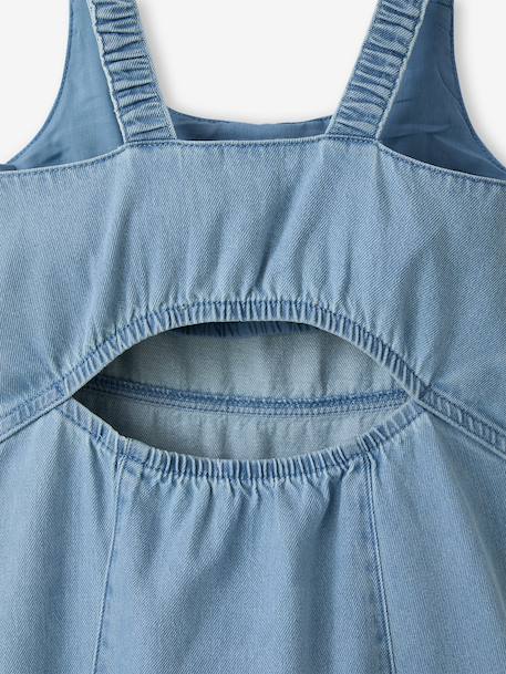 Dress with back opening light blue - vertbaudet enfant 