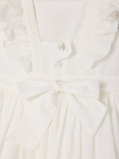 Frilly skater dress white - vertbaudet enfant 