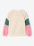 Girl's sportswear sweatshirt ecru - vertbaudet enfant 