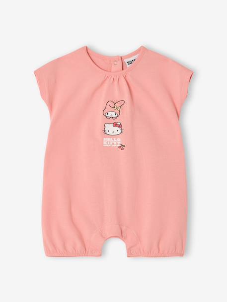 Pack of 2 HELLO KITTY cherry print bodysuit sleepsuits sweet pink - vertbaudet enfant 