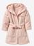 Rabbit Bathrobe in Recycled Cotton rosy - vertbaudet enfant 