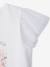Short-sleeved floral t-shirt white - vertbaudet enfant 